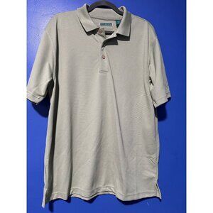 Men’s Size L Polo Shirt – Cubavera Polo Casual Short Sleeve Lightweight Golf